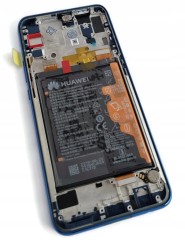 ORG Wyświetlacz LCD z ramką i baterią Huawei P Smart Z (STK-LX1) niebieski