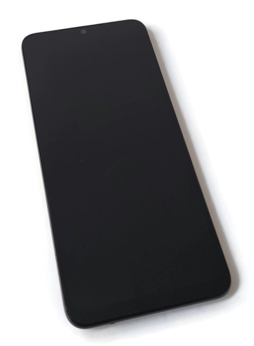 ORG Wyświetlacz LCD oryginalny ekran z ramką do Motorola E13 XT2345 czarny