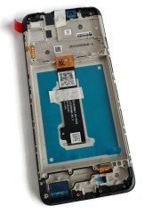 ORG Wyświetlacz LCD oryginalny ramka Motorola Moto E30 | E40 XT2159 czarny
