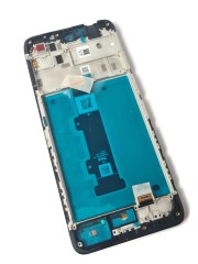 ORG Wyświetlacz LCD oryginał z ramką do Motorola Moto E32s I E22s, czarny