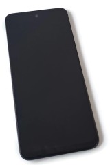 ORG Wyświetlacz LCD oryginalny z ramką do Motorola G23 czarny