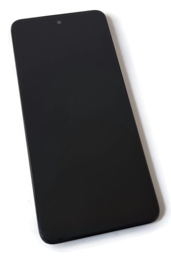 ORG Wyświetlacz LCD oryginalny ekran z ramką Motorola G54 (Power) czarny