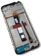 HQ Wyświetlacz LCD z ramką do Xiaomi Redmi 10C | POCO C40 (220333QAG)