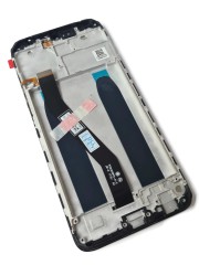 HQ Wyświetlacz LCD z ramką do Xiaomi Redmi 8 | 8A (PRO), czarny