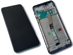 HQ Wyświetlacz LCD ramka Xiaomi Redmi Note 9 Pro| 9S| Poco M2 Pro niebieski