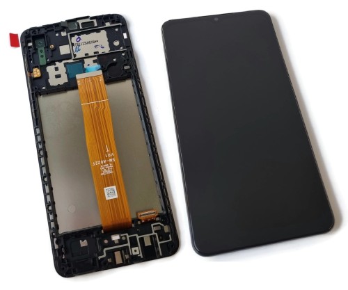 HQ Wyświetlacz LCD z ramką do Samsung Galaxy A02 (SM-A022)