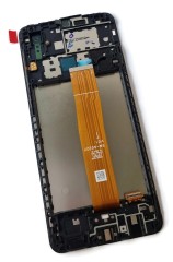 HQ Wyświetlacz LCD z ramką do Samsung Galaxy A02 (SM-A022)