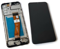 HQ Wyświetlacz LCD z ramką do Samsung Galaxy A02s | F02s (SM-A025F)