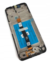ORG Wyświetlacz LCD oryginalny ramka Samsung Galaxy A22 5G (SM-A226) czarny