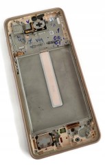 ORG Wyświetlacz LCD oryginalny ramka Samsung Galaxy A33 5G pomarańczowy