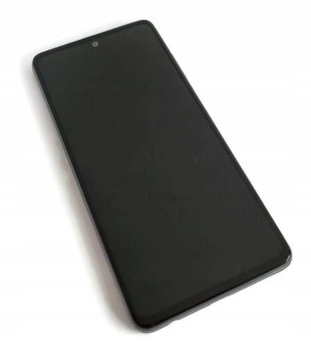ORG Wyświetlacz LCD oryginalny ramka Samsung Galaxy A52s 5G SM-A528 czarny