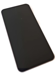 ORG Wyświetlacz LCD oryginalny z ramką do Samsung Galaxy A55 5G, lawendowy