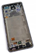 ORG Wyświetlacz LCD oryginalny ramka Samsung Galaxy A72 (SM-A725) fioletowy