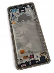 ORG Wyświetlacz LCD oryginalny ramka Samsung Galaxy A72 (SM-A725) biały