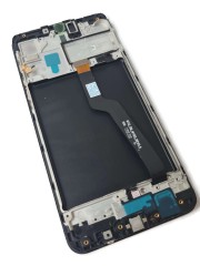 HQ Wyświetlacz LCD z ramką do Samsung Galaxy M10 M105, czarny