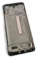 ORG Wyświetlacz LCD oryginalny ramka Samsung Galaxy M53 5G (SM-M536) czarny