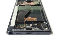 ORG Wyświetlacz LCD oryginał ramka Samsung Galaxy Note 10 (SM-N970) czarny