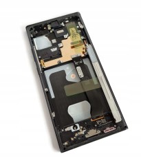 ORG Wyświetlacz LCD oryginalny z ramką Samsung Galaxy Note 20 Ultra czarny