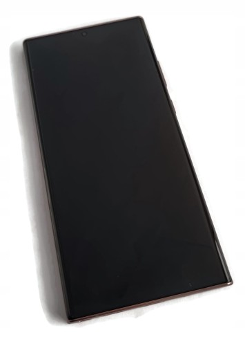 ORG Wyświetlacz LCD oryginalny ramka Samsung Galaxy Note 20 Ultra brązowy