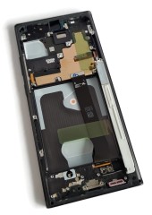 ORG Wyświetlacz LCD oryginalny z ramką Samsung Galaxy Note 20 Ultra czarny