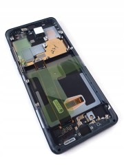 ORG Wyświetlacz LCD oryginalny ramka Samsung Galaxy S20 Ultra (G988) czarny