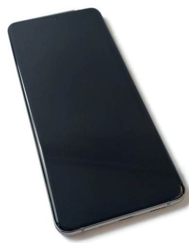 ORG Wyświetlacz LCD oryginalny z ramką Samsung Galaxy S20 Ultra G988 biały