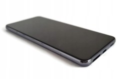 ORG Wyświetlacz LCD oryginalny ramka Samsung Galaxy S21 5G (SM-G991) szary