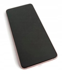ORG Wyświetlacz LCD oryginalny ramka Samsung Galaxy S21 5G (SM-G991) różowy