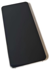 ORG Wyświetlacz LCD oryginał z ramką do Samsung Galaxy S21 5G SM-G991 biały