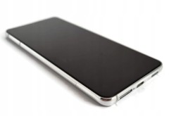 ORG Wyświetlacz LCD oryginalny ramka Samsung Galaxy S21 5G (SM-G991) biały