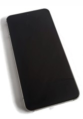 ORG Wyświetlacz LCD oryginalny z ramką Samsung Galaxy S22 (SM-S901) biały