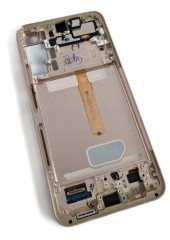 ORG Wyświetlacz LCD oryginalny z ramką Samsung Galaxy S22+ Plus fioletowy