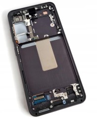 ORG Wyświetlacz LCD oryginalny ramka Samsung Galaxy S23 5G (SM-S911) czarny