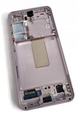 ORG Wyświetlacz LCD oryginalny ramka Samsung Galaxy S23 5G (SM-S911) różowy