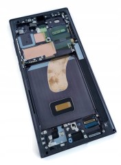 ORG Wyświetlacz LCD oryginalny ramka Samsung Galaxy S23 Ultra S918 czarny