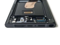 ORG Wyświetlacz LCD oryginalny z ramką Samsung S23 Ultra (SM-S918) Szary
