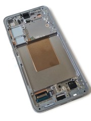 ORG Wyświetlacz LCD oryginalny z ramką Samsung Galaxy S24 (S921) niebieski