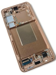 ORG Wyświetlacz LCD oryginalny z ramką Samsung Galaxy S24 S921 pomarańczowy