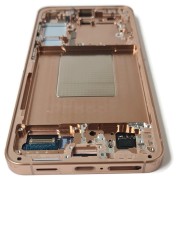 ORG Wyświetlacz LCD oryginalny z ramką Samsung Galaxy S24 S921 pomarańczowy