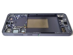 ORG Wyświetlacz LCD oryginalny z ramką Samsung Galaxy S24+ S24 Plus, fiolet