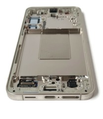 ORG Wyświetlacz LCD oryginalny z ramką Samsung Galaxy S24+ S24 Plus, żółty