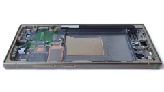 ORG Wyświetlacz LCD oryginalny z ramką do Samsung Galaxy S24 Ultra, żółty