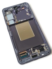 ORG Wyświetlacz LCD oryginalny z ramką Samsung Galaxy S24 (S921) fioletowy