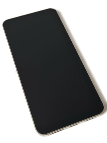 ORG Wyświetlacz LCD oryginalny z ramką do Samsung Galaxy S24 (S921) żółty