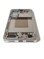 ORG Wyświetlacz LCD oryginalny z ramką do Samsung Galaxy S24 (S921) żółty