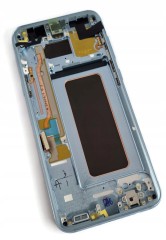 ORG Wyświetlacz LCD oryginalny ramka Samsung Galaxy S8+ Plus G955 niebieski