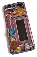 ORG Wyświetlacz LCD oryginalny ramka Samsung Galaxy S9 (SM-G960) fioletowy