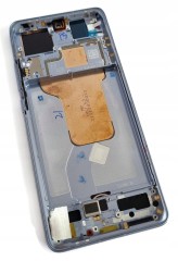 ORG Wyświetlacz LCD oryginalny z ramką do Xiaomi 12 (2201123G) niebieski