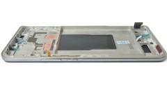 HQ Wyświetlacz OLED LCD z ramką do Xiaomi 12T | 12T Pro 5G, srebrny