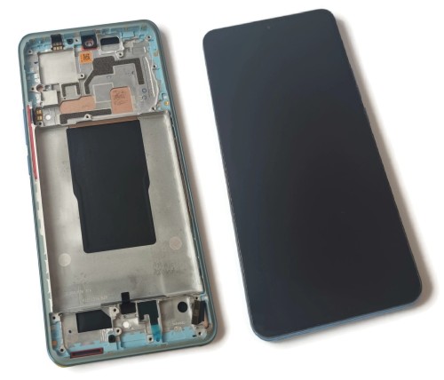 ORG Wyświetlacz LCD oryginalny z ramką do Xiaomi 12T | 12T Pro niebieski
